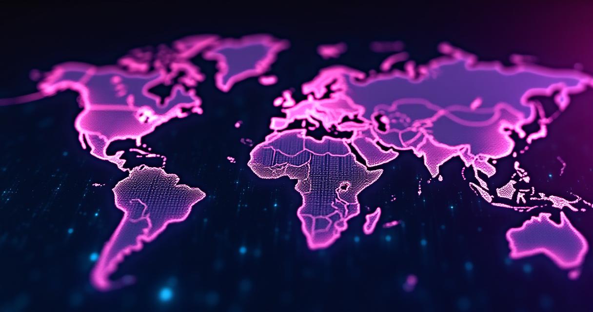 Abstract representation of logistics contracts and digital security